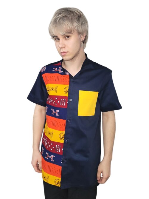 100% cotton loincloth shirt