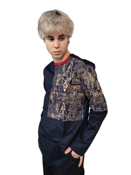 shirt in 100 % cotton fabric