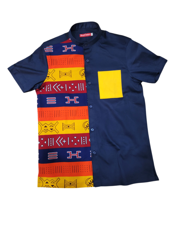 100% cotton loincloth shirt